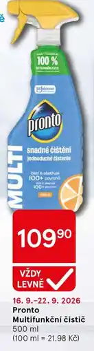 Tesco Pronto Multifunkční čistič nabídka
