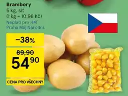 Tesco Brambory nabídka