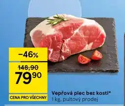 Tesco Vepřová plec bez kosti nabídka