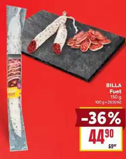 Billa BILLA Fuet nabídka