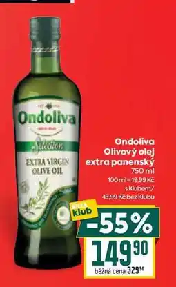 Billa Ondoliva Olivový olej extra panenský nabídka