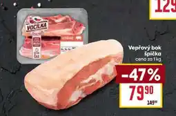 Billa Vepřový bok špička cena za nabídka