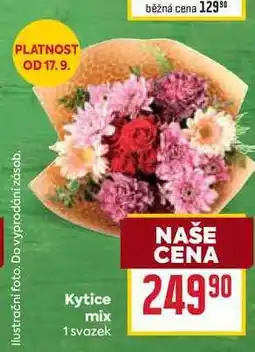 Billa Kytice mix 1 svazek nabídka