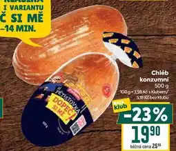 Billa Chléb konzumní nabídka