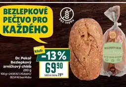 Billa Dr. Pekař Bezlepkový zrníčkový chléb nabídka