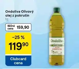 Tesco Ondoliva olivový olej z pokrutin nabídka