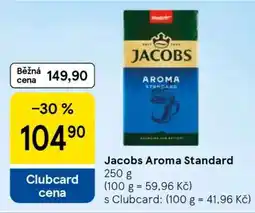 Tesco Jacobs Aroma Standard nabídka
