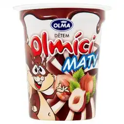 CBA Olma Olmíci Maty smetanová přesnídávka s kakaem a oříšky 110g nabídka