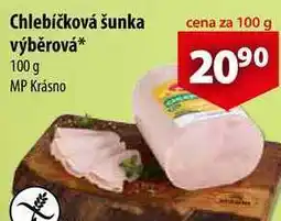 CBA Chlebíčková šunka výběrová nabídka