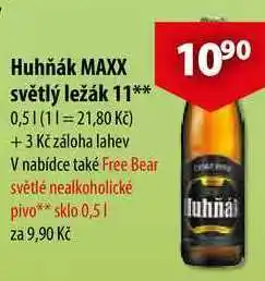 CBA Huhňák MAXX světlý ležák 11 nabídka