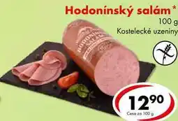 CBA Hodonínský salám nabídka