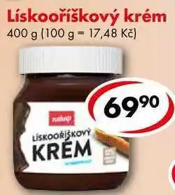 CBA Lískooříškový krém nabídka