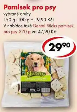 CBA Pamlsek pro psy nabídka