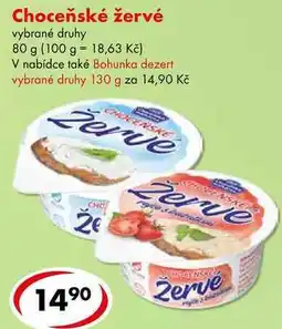 CBA Choceňské žervé nabídka