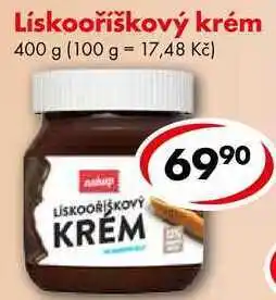 CBA Lískooříškový krém nabídka