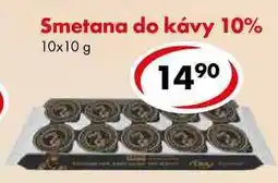 CBA Smetana do kávy 10% nabídka