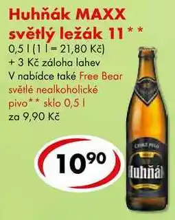 CBA Huhňák MAXX světlý ležák 11 nabídka