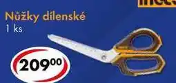 CBA Nůžky dílenské nabídka