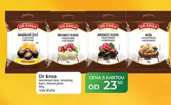 Dr Ensa Banánové zele, brusinky. kešu, lísková jádra