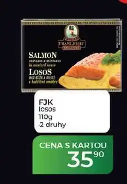 Tamda Foods FJK losos nabídka