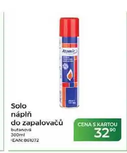 Tamda Foods Solo náplň do zapalovačů butanová nabídka