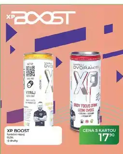 Tamda Foods XP BOOST funkční nápoj nabídka