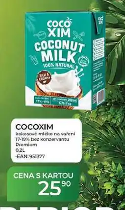 Tamda Foods COCOXIM kokosové mléko na vaření 17-19% bez konzervantu Premium nabídka