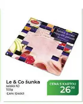 Le & Co šunka selská NJ