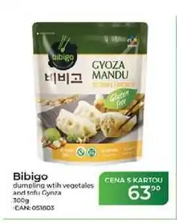 Tamda Foods Bibigo dumpling wtih vegetales and tofu Gyoza nabídka