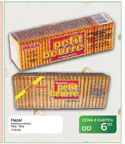 Tamda Foods Hazal máslové sušenky nabídka
