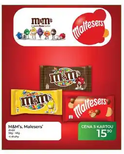 Tamda Foods M&M's, Malesers' dražó 36g-45g nabídka