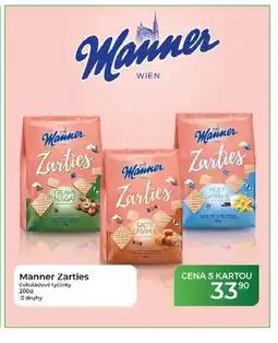 Tamda Foods Manner Zarties čokoládové tyčinky nabídka