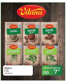 Tamda Foods Vitana Koření nabídka