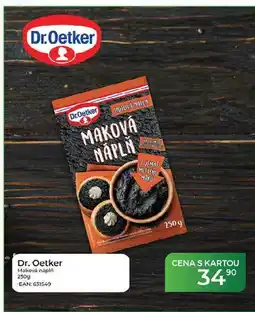 Tamda Foods Dr. Oetker Maková náplň nabídka
