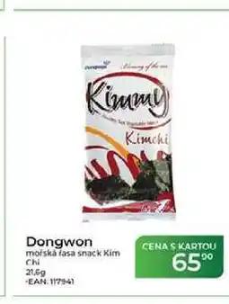 Tamda Foods Dongwon mořská fasa snack Kim Chi nabídka