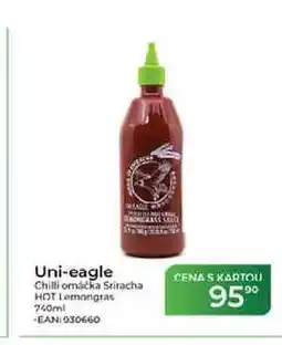 Tamda Foods Uni-eagle Chilli omáčka Sriracha HOT Lemongras nabídka