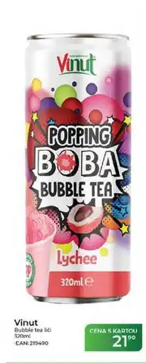 Tamda Foods Vinut Bubble tea lici nabídka