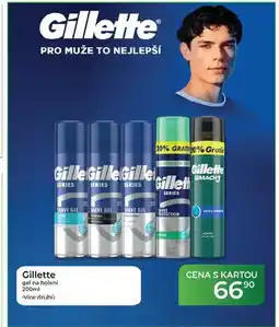 Tamda Foods Gillette gel na holení nabídka