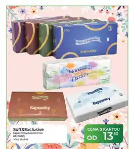 Tamda Foods Soft&Exclusive kapesničky/kosmetické ubrousky nabídka