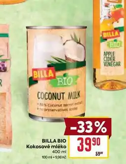 Billa BILLA BIO Kokosové mléko nabídka