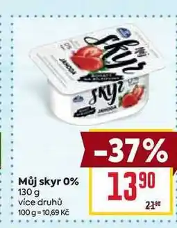 Billa Můj skyr 0% nabídka