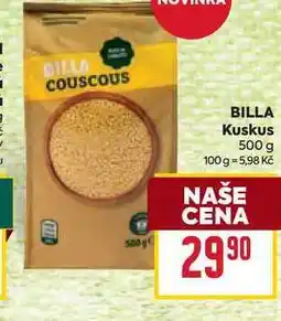 Billa BILLA Kuskus nabídka