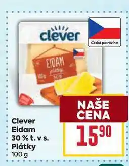 Billa Clever Eidam 30% t. vs. Plátky nabídka