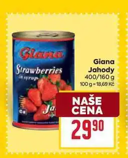 Billa Giana Jahody 400/160 g nabídka