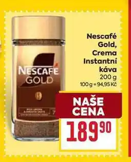 Billa Nescafé Gold, Crema Instantní Κάνα nabídka
