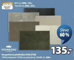 JYSK Kronborg koupelnová předložka Karlstad nabídka