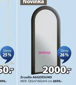 JYSK LUNDEBORG konferenční stolek nabídka