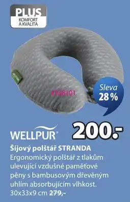 JYSK Basic profilovaný polštář nabídka