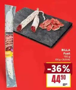 Billa BILLA Fuet nabídka