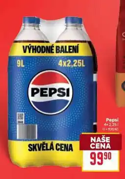 Billa Pepsi nabídka